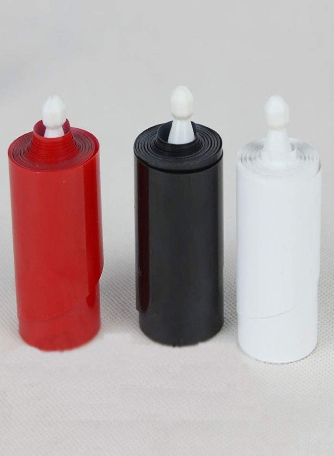 Blue-ther Triple Color Changing Cane Magic Tricks Appearing Magic Wand Stage Illusions Magic Gimmick Cane to Silk Magician Props (White-Red-Black) - Image 1